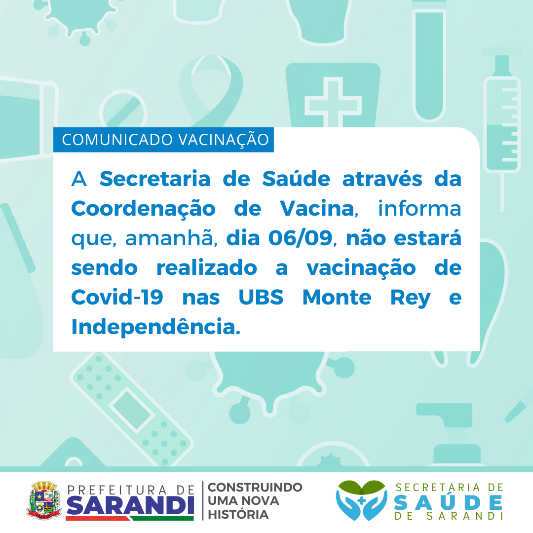 Comunicado Vacinação ??